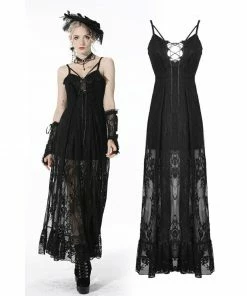 Ladies Dark In Love Drusilla Maxi Dress