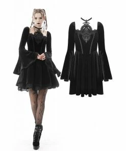 Dark In Love Aisling Dress Black