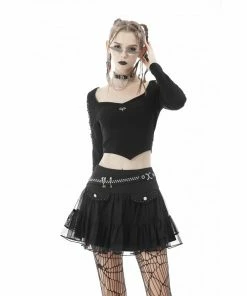 Dark In Love Electra Crop Top