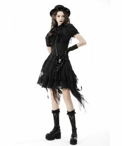 New Arrivals Dark In Love Izara Coffin Bag