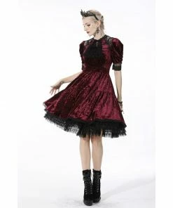 Dark In Love Crimsonia Dress Ladies