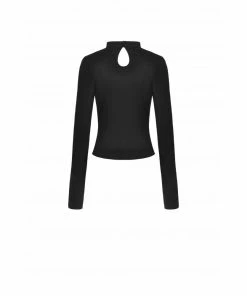 Dark In Love Alice Cold Shoulder Top Ladies