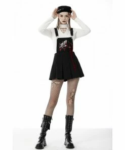 Dark In Love Tana Pinafore Dress New Arrivals