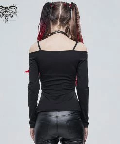 Ladies Devil Fashion Ezra Long Sleeve Top