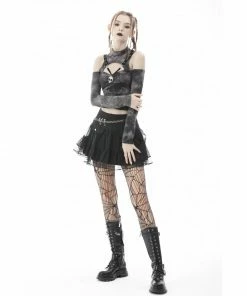 Ladies Dark In Love Rebel Hell Top