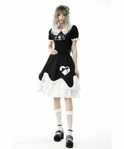 Dark In Love Prairie Frill Skirt