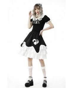 Dark In Love Prairie Frill Skirt