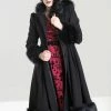 Ladies Hell Bunny Elvira Coat