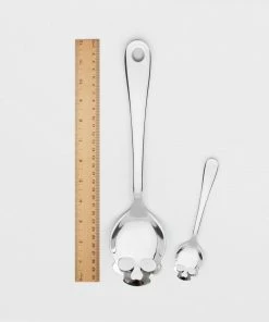 Homeware Gothic Gifts Skull Serving Spoon