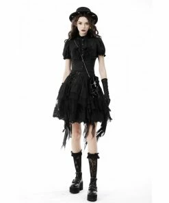 New Arrivals Dark In Love Izara Coffin Bag