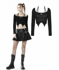 Dark In Love Jetta Cropped Top New Arrivals