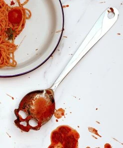 Homeware Gothic Gifts Skull Serving Spoon