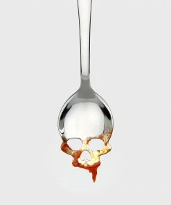 Homeware Gothic Gifts Skull Serving Spoon