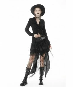 Ladies Dark In Love Esme Lace Skirt