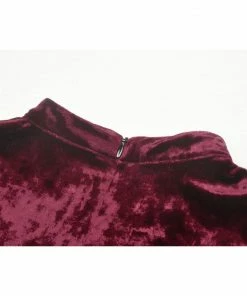 Dark In Love Alfreda Dress Burgundy Ladies