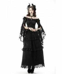 New Arrivals Dark In Love Marcella Floral Lace Bolero