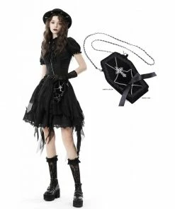 New Arrivals Dark In Love Izara Coffin Bag