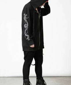 Killstar Anders Zip-Up Hoodie New Arrivals