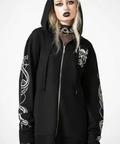 Killstar Anders Zip-Up Hoodie New Arrivals