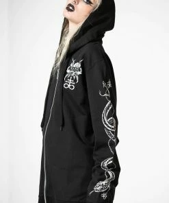 Killstar Anders Zip-Up Hoodie New Arrivals