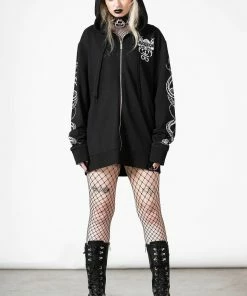 Killstar Anders Zip-Up Hoodie New Arrivals