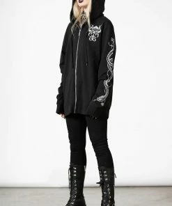 Killstar Anders Zip-Up Hoodie New Arrivals