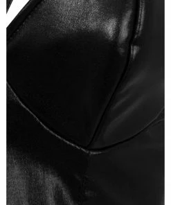 ANTIBrand Black Vinyl Bralet