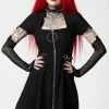 Killstar Anti Everything Zip Dress Ladies