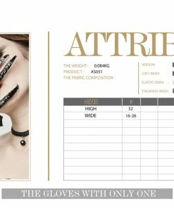 Devil Fashion Gothic Glove