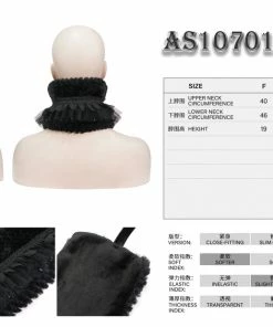 Devil Fashion Alvar Scarf Black