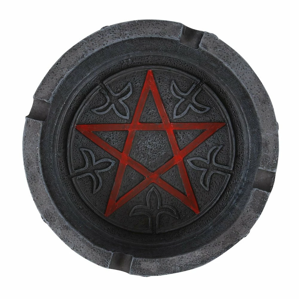 Gothic Gifts Pentagram Ashtray 4 Gothic Gifts Pentagram Ashtray
