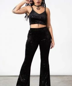Killstar Ataraxia Velvet Top Ladies