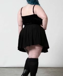 Killstar Ataraxia Velvet Top Ladies