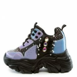 Ladies Anthony Wang Watermelon-02 Hidden Heel Sneakers - Multi