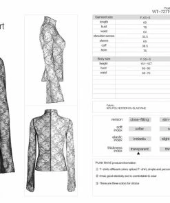 New Arrivals Punk Rave Syble Top - Black & White