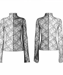 New Arrivals Punk Rave Syble Top - Black & White