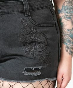 Killstar Alchemille Denim Shorts