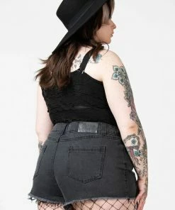 Killstar Alchemille Denim Shorts