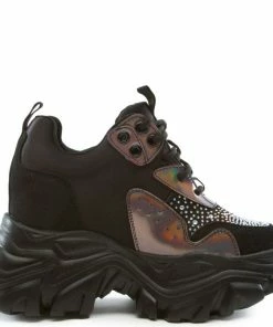 Anthony Wang Watermelon-02 Hidden Heel Sneakers - Pewter