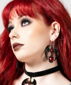 Killstar Beauty In The Dark Earrings Accessories