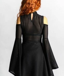 Killstar Between The Lines Skater Dress