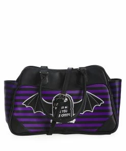 Banned Apparel New Arrivals Banned I Just Want To Give You The Creeps Bag