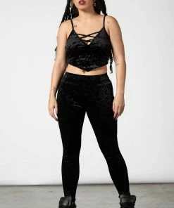 Killstar Blasphemia Strappy Top Ladies