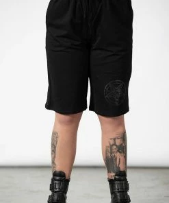 Ladies Killstar Breaking Point Longline Shorts