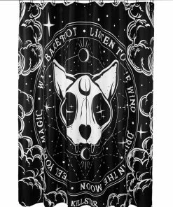 Homeware Killstar Bathroom Witch Shower Curtain