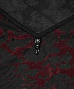 Punk Rave Blazed Mesh Top