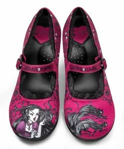 Hot Chocolate Design Chocolaticas Mid Heels Carmilla Women's Mary Jane Pump Ladies