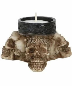 Gothic Gifts 3 Skull Tealight Holder