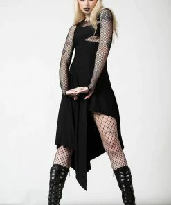 Killstar Corvia Asymmetric Dress