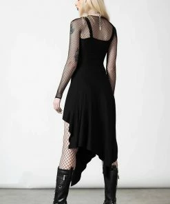 Killstar Corvia Asymmetric Dress